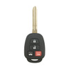 Toyota 4 Button Remote Head Key with G Chip HYQ12BDM, 89070-06420, 315 MHz - Refurbished, Recase