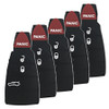 4-Button (L,U,T,P) Shell Button Pad for FCA Vehicles - Pack of 5