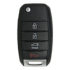 Kia 4 Button Remote Flip Key NYOSYEC4TX1611, 95430-H9700, 433 MHz - New, OEM