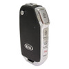 Kia 4 Button Remote Flip Key CQOTD00660, 95430-M6000, 433 MHz - New, OEM
