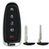 Ford 5 Button Smart Key M3N5WY8609, 164-R8092, 315 MHz with 164-R8041 and 164-R8022 Blades - New, OEM