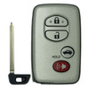 Toyota 4 Button Proximity Smart Key (Number Board - 0140) HYQ14AAB, 89904-06041, 315 MHz - New OEM