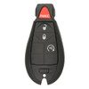 Jeep 4 Button Fobik Non Proximity Remote GQ4-53T, 68105083, 433 MHz - New, OEM