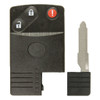3 Button Shell For Mazda Smart Proximity Remote Key BGBX1T458SKE11A01 - With Chip
