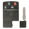4 Button Shell For Mazda Smart Proximity Remote Key BGBX1T458SKE11A01 - With Chip