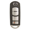 Mazda 4 Button Smart Key WAZX1T763SKE11A04, TEY1-67-5RY, 315 MHz - New, OEM