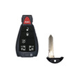 Chrysler, Dodge 6 Button Fobik Non Proximity Remote IYZ-C01C, 433 MHz - Refurbished, Recase
