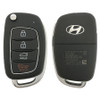 Hyundai 4 Button Remote Flip Key OKA-NO38, 95430-F2001, 433 MHz - Refurbished, Grade A