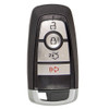 Keyless2Go Ford 4 Button Smart Key 1-Way M3N-A2C93142300 164-R8150 315 MHz, Premium Aftermarket