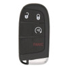 Keyless2Go Jeep 4 Button Smart Key M3N-40821302 68250337AB 433 MHz, Premium Aftermarket