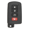 Keyless2Go Toyota 4 Button Proximity Smart Key (AG Board - 2110) HYQ14FBA, 89904-0E120, 315 MHz - Premium Aftermarket