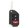 Keyless2Go Jeep 3 Button Smart Key OHT1130261 68416782AA 433 MHz, Premium Aftermarket