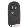 Keyless2Go Dodge 4-Button Smart Key GQ4-54T 68159656AG 433 MHz, Premium Aftermarket