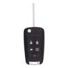 Keyless2Go Chevrolet 5 Button Proximity Flip Key PEPS OHT05918179 22755321 315 MHz, Premium Aftermarket