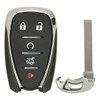 Keyless2Go Chevrolet 5 Button Smart Key HYQ4AA, 13508768, 315 MHz - Premium Aftermarket