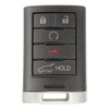 Keyless2Go Cadillac 5 Button Smart Key NBG009768T, 22865375, 315 MHz - Premium Aftermarket