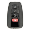 Keyless2Go Toyota 4 Button Proximity Smart Key HYQ14FBC, 89904-06220,  315 MHz - Premium Aftermarket