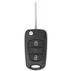 Keyless2Go Kia 3 Button Flip Key with High Security Blade NYOSEKSAM11ATX (SL), 95430-3W701, 315 MHz - Premium Aftermarket