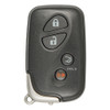 Keyless2Go 4 Button Proximity Smart Key Replacement for Lexus HYQ14ACX / GNE 5290 / 89904-75030 / 89904-50F90 - 1-PACK