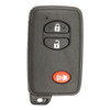 Keyless2Go 3 Button Proximity Remote Smart Key Replacement for Toyota HYQ14ACX / GNE 5290 / 89904-47230 - 1-PACK