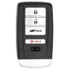 Keyless2Go Replacement Acura 4 Button Driver 1 Smart Key KR5V1X, 72147-TZ5-A01, 315 MHz - Premium Aftermarket