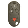 Keyless2Go Replacement Acura 3 Button Remote E4EG8D-444H-A, 72147-S3V-A02, 315 MHz - Premium Aftermarket 