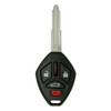 Keyless2Go Mitsubishi 4 Button Remote Head Key OUCG8D-620M-A, MN141545, 315 MHz - Premium Aftermarket