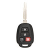 Keyless2Go 4 Button w/ Hatch Remote Key Replacement for Toyota RAV4 HYQ12BDM / 89070-42D40 - H Chip, TLS-KH4-025-AFB-ZZZZ-001