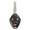 Keyless2Go Mitsubishi 3 Button Remote Head Key OUCG8D-620M-A, 6370A364, 315 MHz - Premium Aftermarket