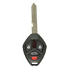 Keyless2Go Mitsubishi 4 Button Remote Head Key OUCG8D-620M-A, MN141381, 315 MHz - Premium Aftermarket