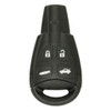 Keyless2Go 4 Button Remote Key Replacement for Saab LTQSAAM433TX 12783781