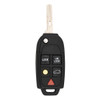 Keyless2Go Volvo 5 Button Remote Flip Key LQNP2T-APU, 8626556, 315 MHz - Premium Aftermarket