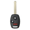 Keyless2Go Remote Key Combo 3 Button Replacement for Honda OUCG8D-380H-A (46 Chip), HON-KH3-033-AFB-ZZZZ-001