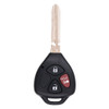 Keyless2Go 3 Button Remote Key Replacement for Toyota MOZB41TG / 89070-21180 / G Chip, TLS-KH3-080-AFB-ZZZZ-001