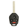 Keyless2Go 4 Button Remote Key Combo Replacement for Subaru CWTWBU766 / 57497-AJ00A / DAT17 / 4D60, SUB-KH4-034-AFB-ZZZZ-001