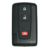 Keyless2Go Toyota 3 Button Remote Slot Key Without Smart Entry MOZB21TG, 89070-47180, 315 MHz - Premium Aftermarket