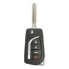 Keyless2Go 4 Button Remote Flip Key For Toyota GQ4-29T / 89070-02270 / 4D67 Chip, TLS-KH4-036-AFB-ZZZZ-001