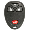 Keyless2Go GM 4 Button Remote OUC60221, OUC60270, 22936098, 315 MHz - Premium Aftermarket