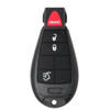 Keyless2Go Jeep 4 Button Non Proximity Remote IYZ-C01C 68066848 AF - With Durashell Technology, Premium Aftermarket, CDJ-KH4-006-NFB-MK0-001