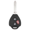 Keyless2Go PRO 3 Button Remote Key Replacement for Toyota HYQ12BBY HYQ12BDC with G Chip