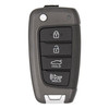 Hyundai 4 Button Remote Flip Key NYOMBEC4TX2004, 95430-AA100, 433 MHz - Refurbished, Grade A