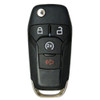 Ford 4 Button Remote Flip Key N5F-A08TBLP, 164-R8337, 433 MHz - Refurbished, Grade A