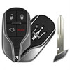 Maserati 4 Button Smart Key M3N-7393490, 5923335AE, 433 MHz - New, OEM