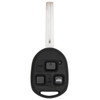 Keyless2Go PRO 3 Button Remote Head Key Long Blade TOY40 4C Chip Replacement for Lexus HYQ1512V / 89070-33470