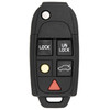 Volvo 5 Button Remote Flip Key LQNP2T-APU, 8626556, 315 MHz - Refurbished, Recase