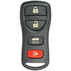 Nissan 4 Button Remote CWTWB1U758, 315 MHz - Refurbished, Recase