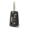 Toyota 3 Button Remote Flip Key For US Production GQ4-73T, 89070-0R300, 315 MHz - New, OEM