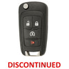 Chevrolet 4 Button Remote Flip Key A2GM3BFUS04, 94543198, 315 MHz - New, OEM