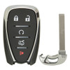 Chevrolet 5 Button Smart Key HYQ4AA, 13508768, 315 MHz - New, OEM