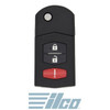 ILCO 3 Button Remote Head Key For Mazda, KPU41788 